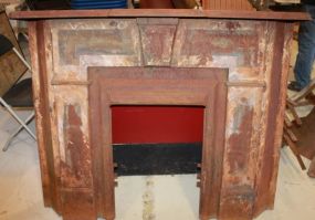 Iron Fireplace Mantel