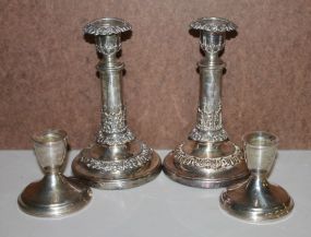 Two Pair of Candle Holders