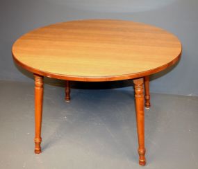 Round Contemporary Early Am Style Table