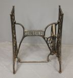 Vintage Iron Sewing Machine Base