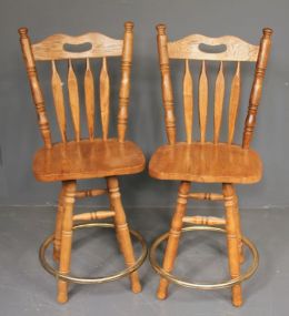 Two Bar Stools 19