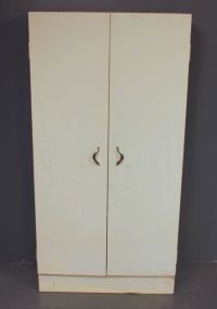 Vintage Two Door Metal Cabinet 30