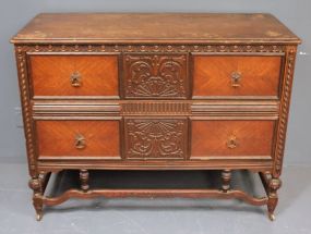 1940s Walnut Server