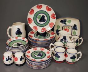 Set of Gail Pittman Pottery