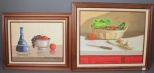 Two Oil Paintings, each signed Lee Coker