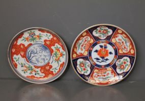 Two Antique Imari Dishes