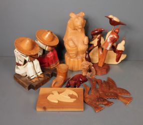 Group of Wood Carvings