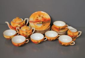 Made in Japan Miniature Hand Painted Tea Set