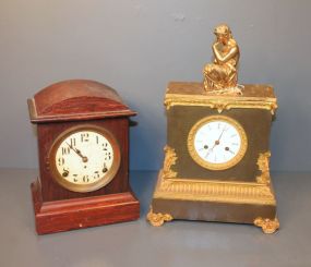 Two Mantel Clocks