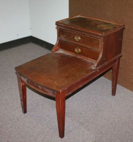 Side Table with Two Drawers