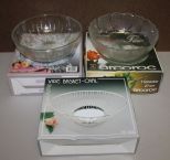 Three Bowls in Original Boxes