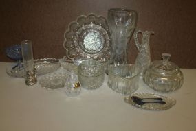 Group of Glassware Items