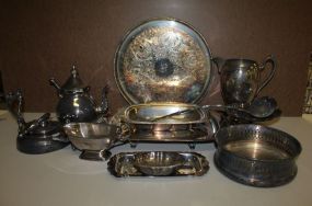 Group of Silverplate Items