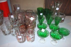 Group of Miscellaneous Glassware