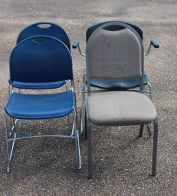 Four Metal Chairs