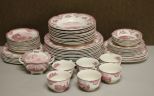 61 pcs Johnson Bros. Old Britain Castles China