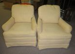 Pair of Upholstered Arm Chairs