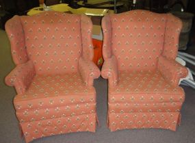 Pair of Highback Arm Chairs