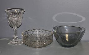 Three Pieces of Glassware