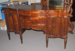 Early Reeded Leg Sideboard