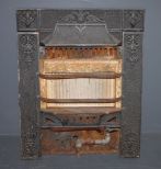 Vintage Iron Fire Place 31 1/2