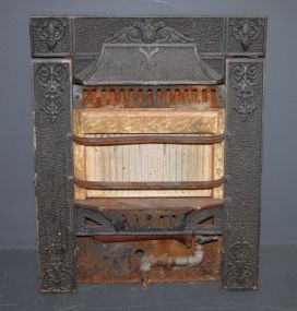 Vintage Iron Fire Place 31 1/2