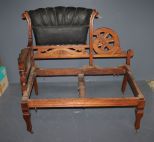 Walnut Eastlake Bench Missing Seat