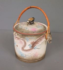 Raised Kutani Dumpling Pot