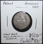 1509 Grosher Coin