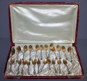 Sterling Spoons in Original Velvet Box
