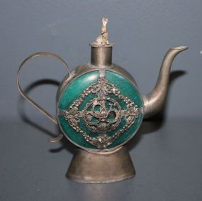 Vintage Chinese Jade Teapot