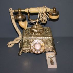 Radio Shack Hollywood Style Phone with Vintage Telephone Dialer