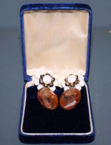 Two Pair of Vintage Earrings