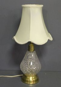 Vintage Cut Crystal Lamp