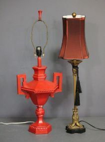 Two Contemporary Lamps