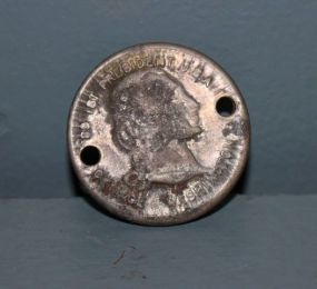 George Washington Inaugural Button