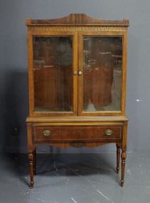 Hepplewhite Style China Cabinet