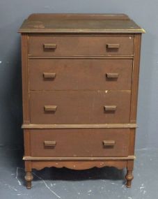 Vintage Four Drawer Chest