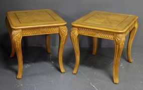 Two Contemporary Side Tables