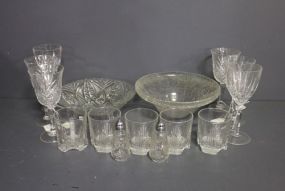 Group of Miscellaneous Glass Items