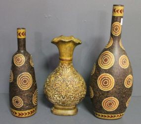 Three Ceramic Vases