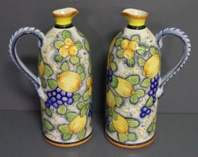 Two Housewares Ceramic Pitchers