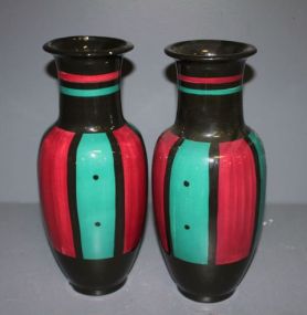 Pair of Gail Pittman Vases