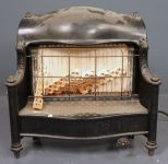 20th Century Iron Gas Heater Description