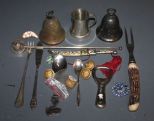 Group of Miscellaneous Sterling, Stainless and Pewter Items Description