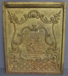 20th Century Iron Fireplace Cover Description