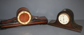 Two Vintage Mantel Clocks Description