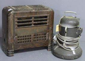Vintage Rex-Air Vacuum Cleaner and Vintage Gas Heater Description