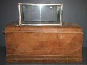 Cedar Trunk and Fish Tank Description