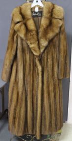 Brown Mink Coat Description